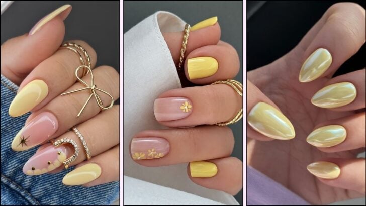 30 Yellow Nail Ideas That Prove This Color Does Everything