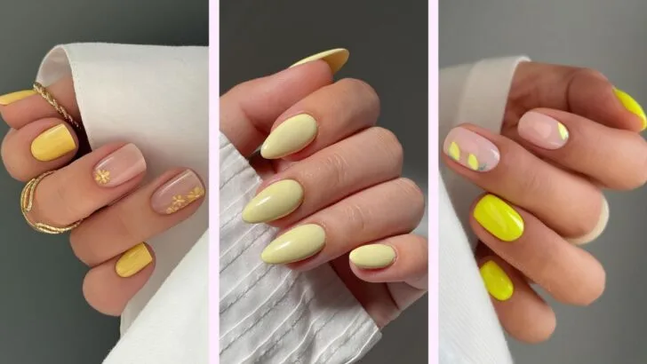 36 Yellow Nail Designs That’ll Brighten Up Your 2025 Mani Game