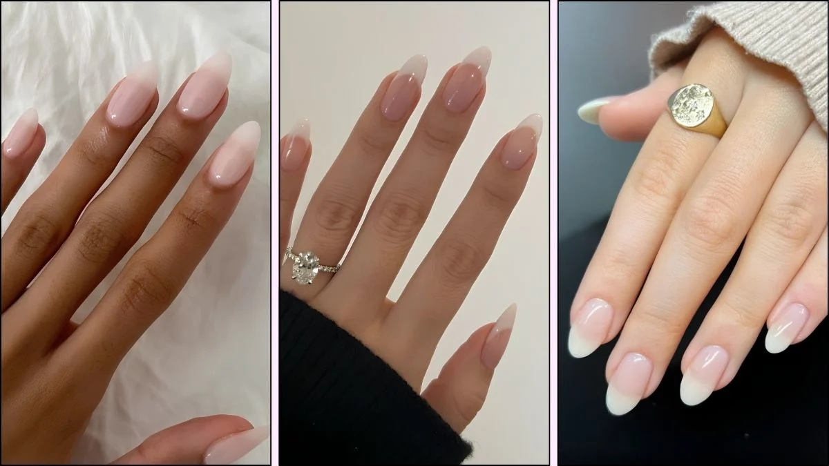 A collage oif American manicures