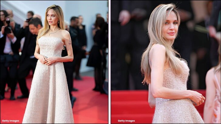 Don’t Miss Angelina Jolie’s Champagne Dress at Cannes 2025
