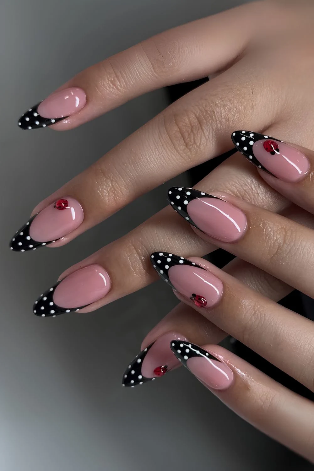10 Fresh Takes On Ladybug Nail Trend Everyone s Wearing
