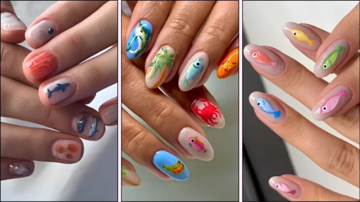 Get Reeled In&mdash;Fisherman-Core Nails Are 2025&rsquo;s Boldest Trend