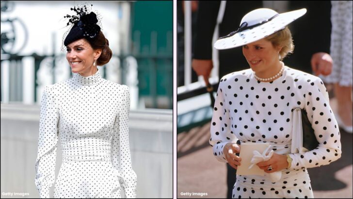 Kate Middleton’s Polka Dot Dress Honored Princess Diana
