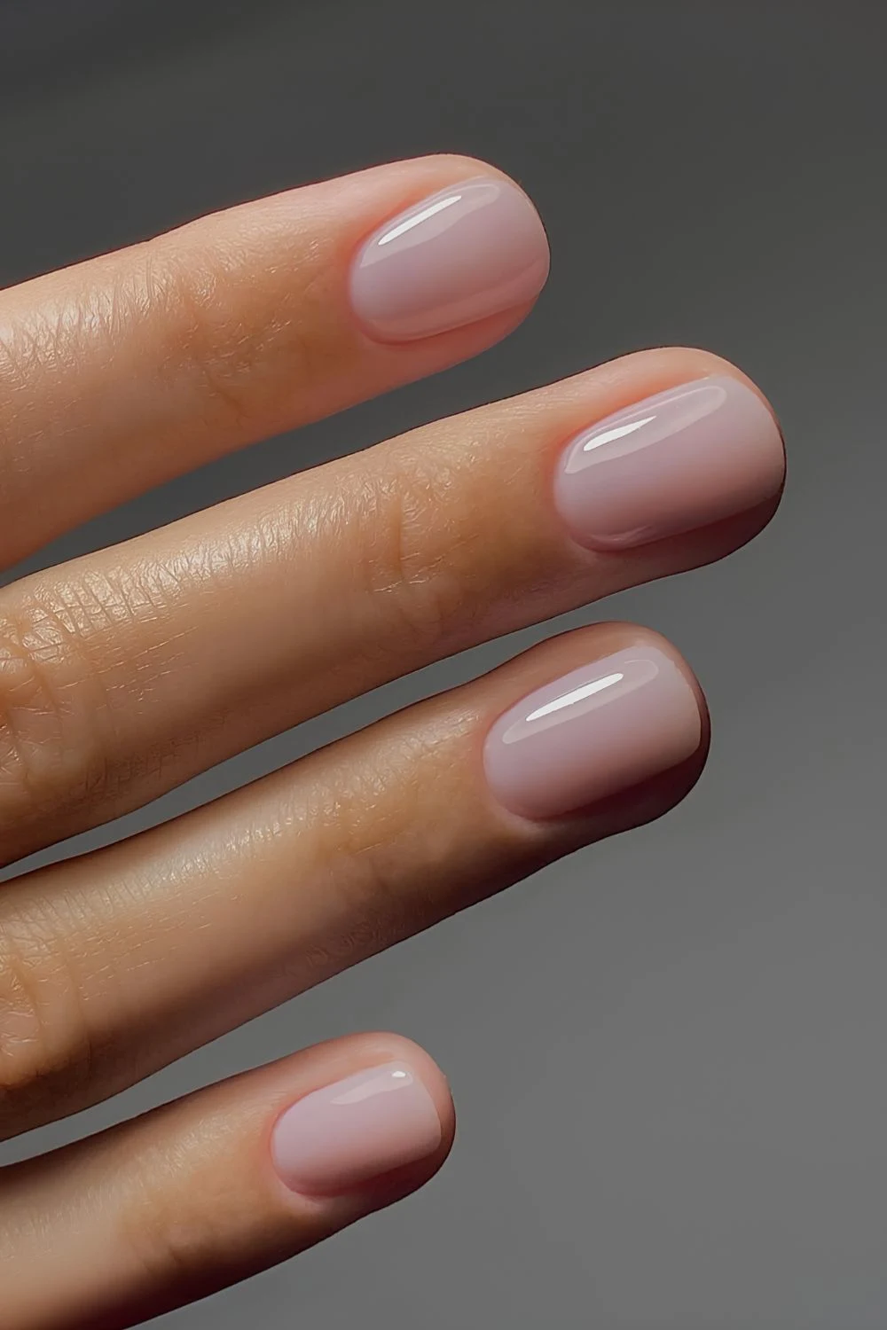 Lavender watery nails