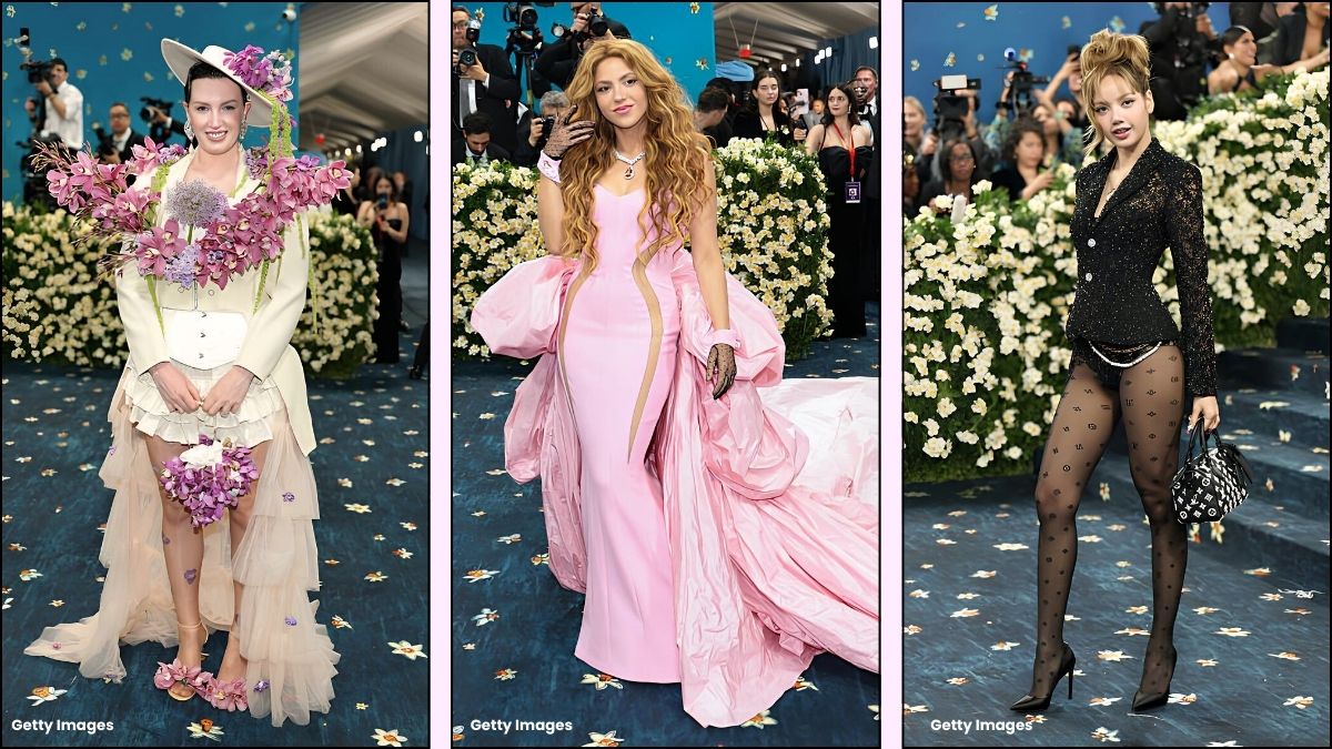 A collage of Met Gala dress code disruptors