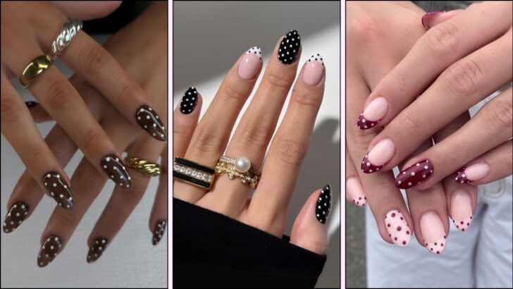 Polka Dot Nail Art is SO Back—Smaller, Cuter and Everywhere You Scroll