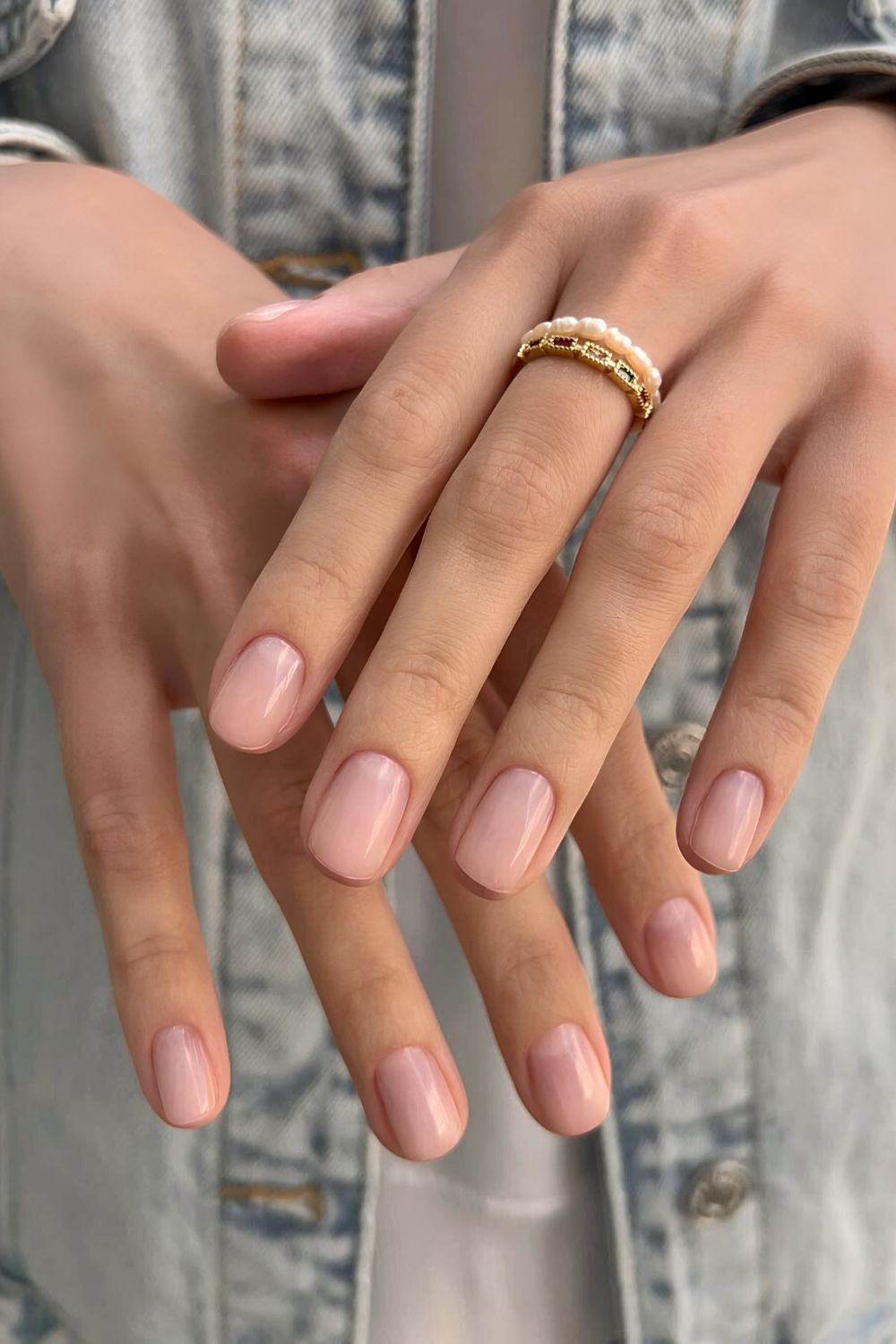Short natural nails