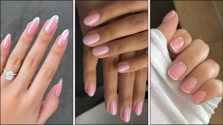 Strawberry Milk Nails Are The Soft Pink Mani Everyone Wants