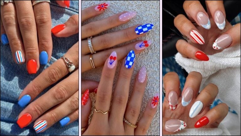 4th of July nail designs