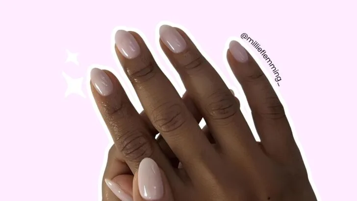 Why Everyone’s Obsessed With Milk Manicures Right Now