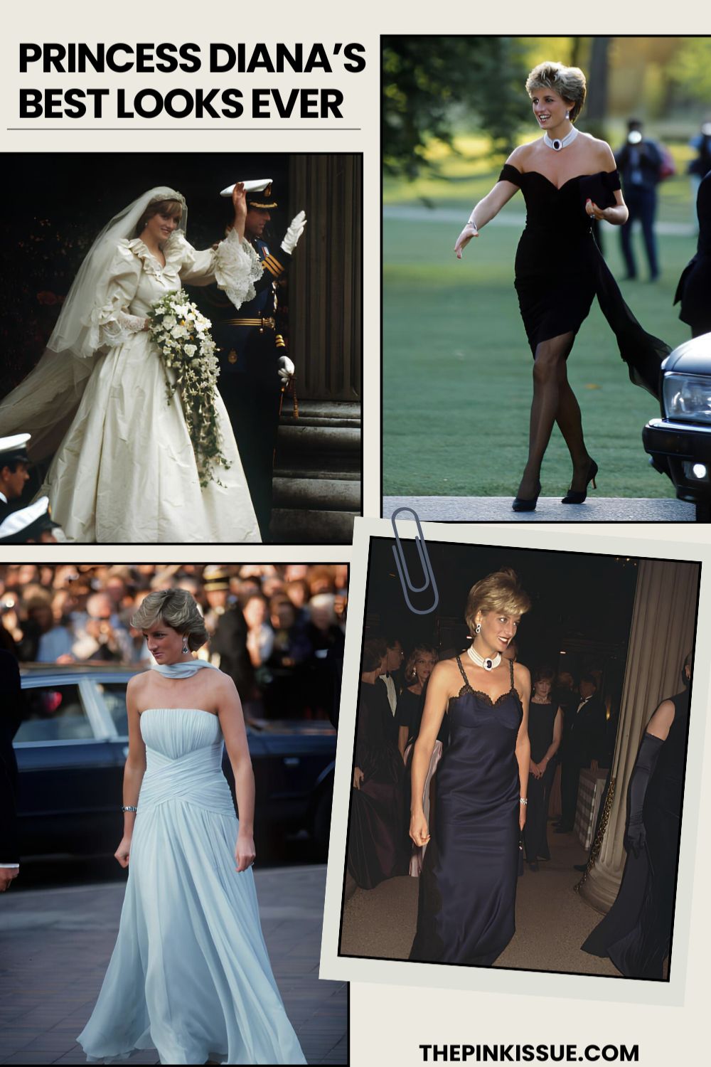 Princess Diana best looks ever Pinterest