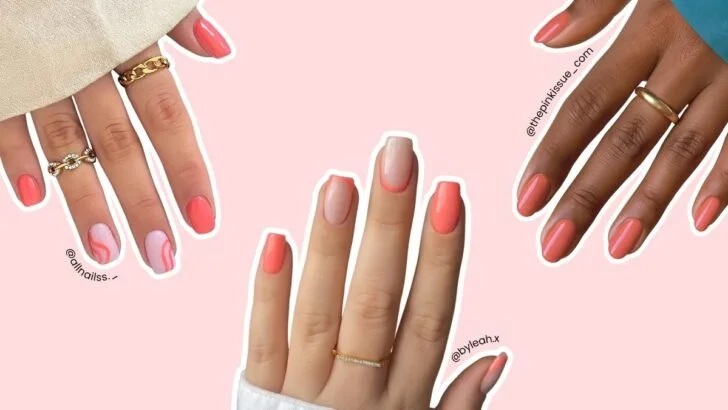 25 Coral Nail Designs to Brighten Up Your Summer