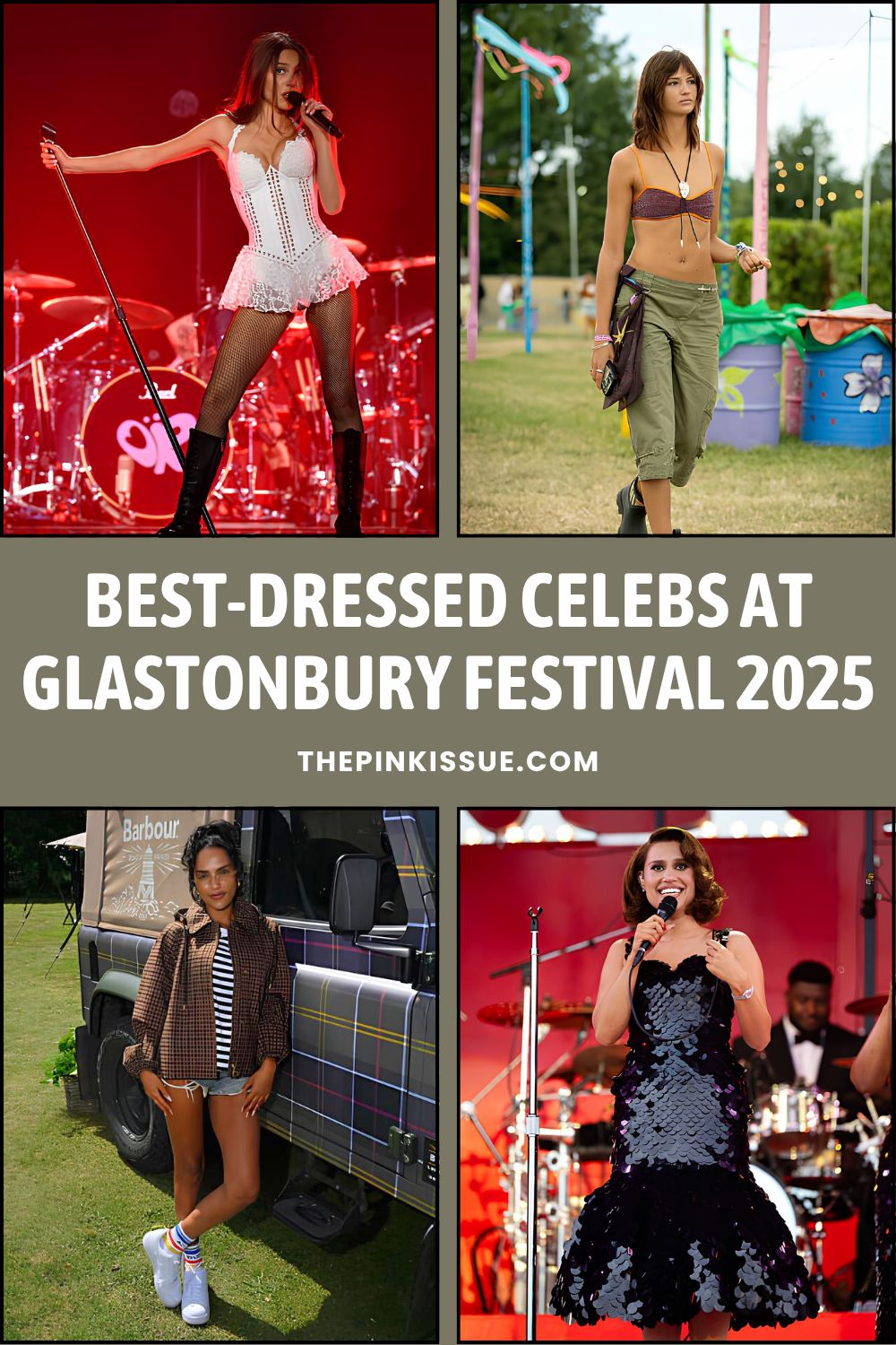 Glastonbury festival outfits Pinterest
