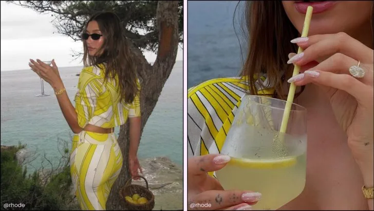 Hailey Bieber and Every Other It-Girl Is Wearing Polka Dot Nails This Summer