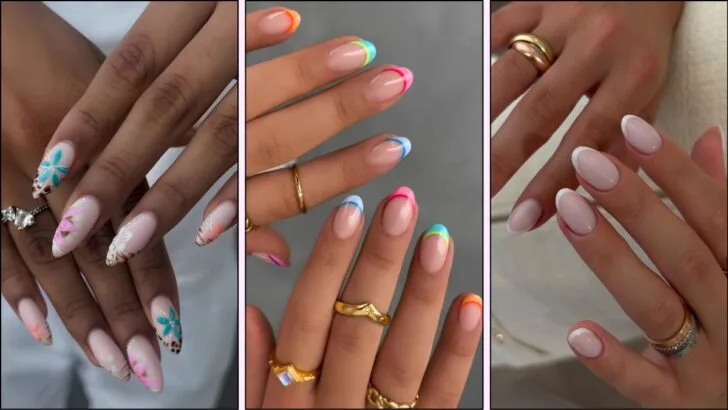 20 July French Tip Nail Designs to Try Right Now