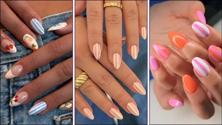 Striped Nails Are the Summer 2025 Trend You Can’t Skip