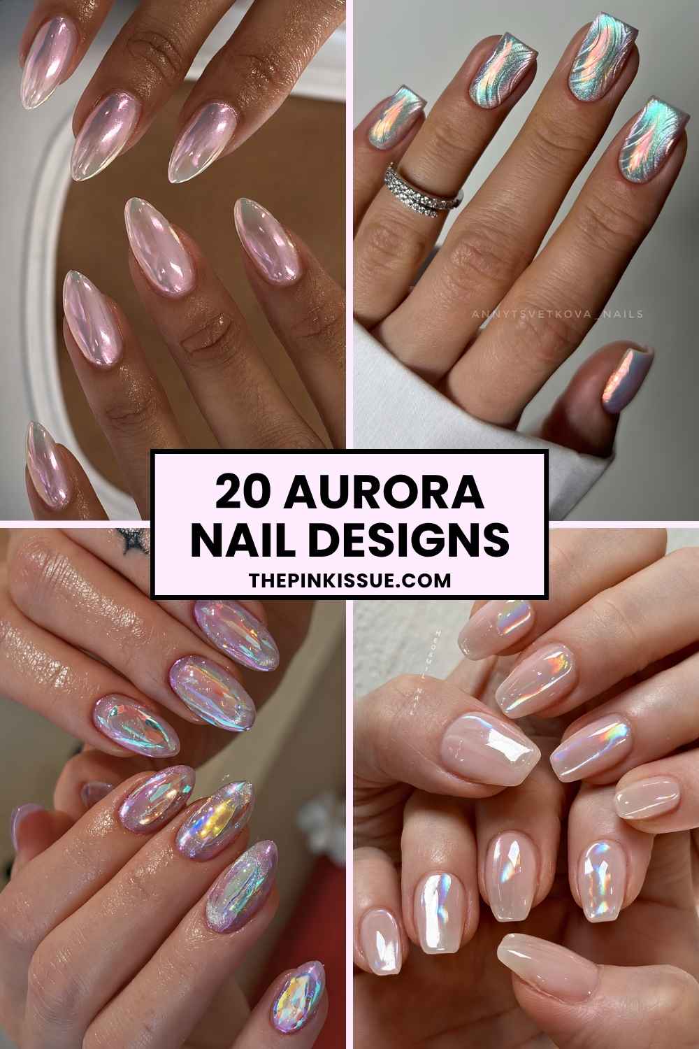 Aurora nail ideas Pinterest