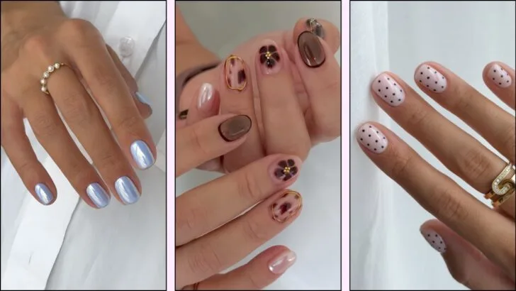 20 Short Nail Ideas to Capture the End-of-Summer Vibe Perfectly