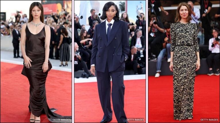 Venice Film Festival 2025 red carpet looks