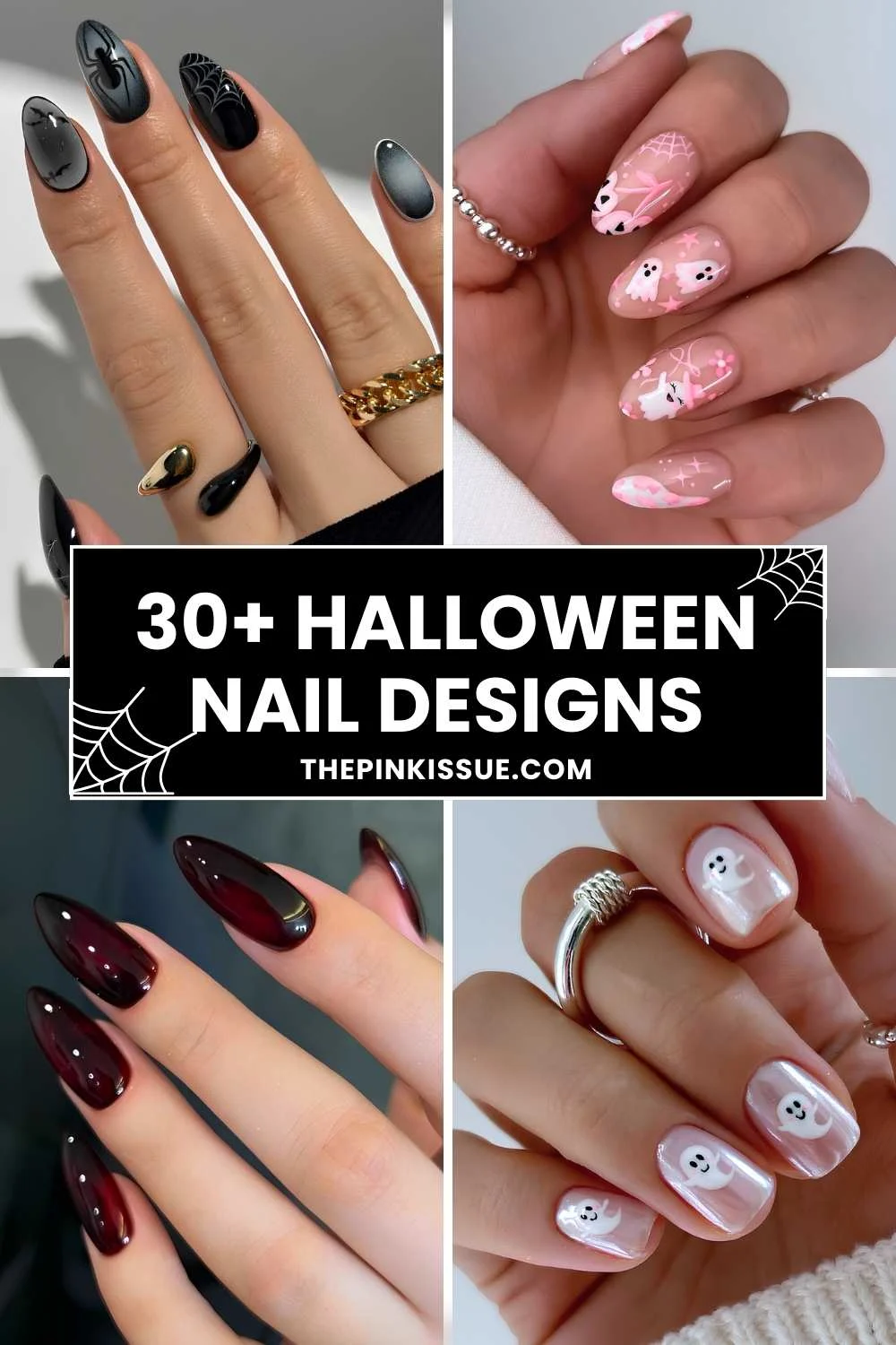 Halloween nail designs Pinterest