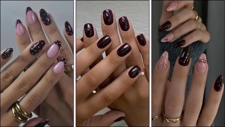 Why Black Cherry Nails Are the Perfect Fall/Winter Accessory