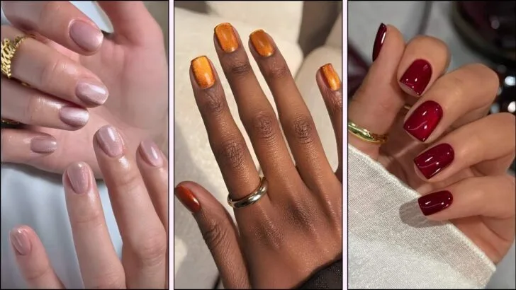 Short Velvet Nails Are Going Viral—Get In On the Trend
