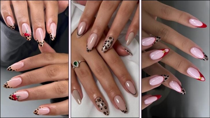 30 Trendy Leopard and Cheetah Print Nail Ideas for 2025