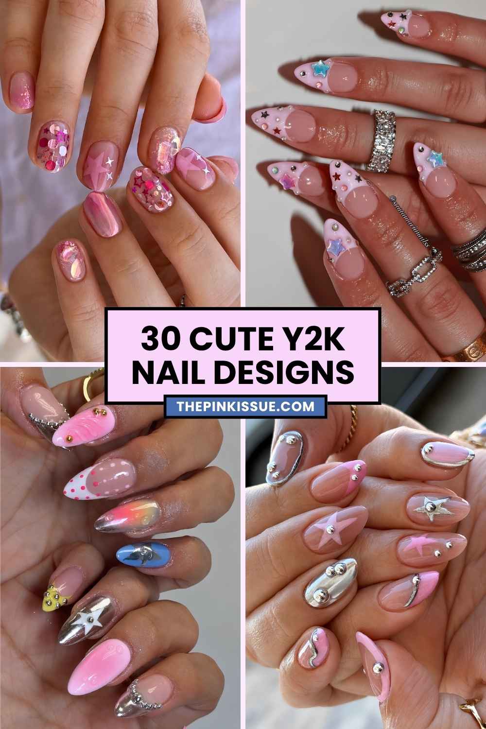 Y2k nail ideas Pinterest