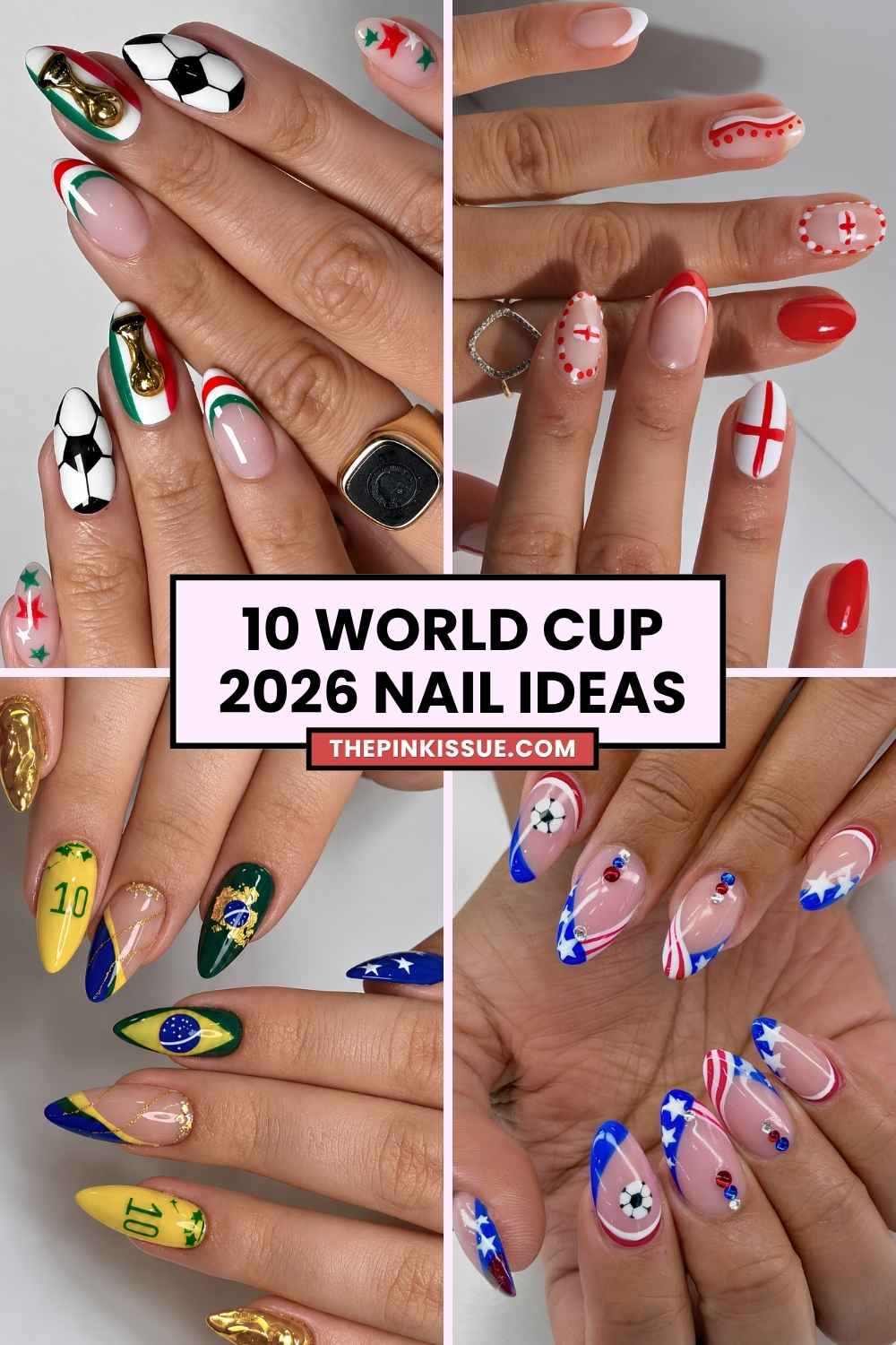 Wolrd Cup manicure ideas