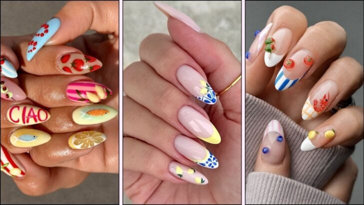 Italian Summer Nails: The Styles, Colors and Motifs to Know