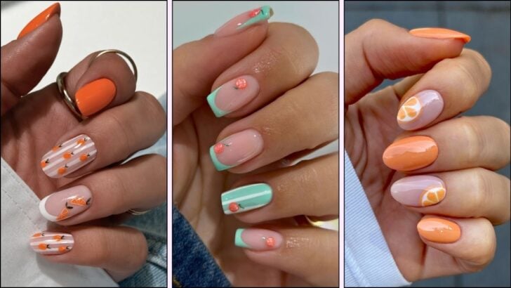 Orange Fruit Nails Are Summer 2026’s Juiciest Nail Trend
