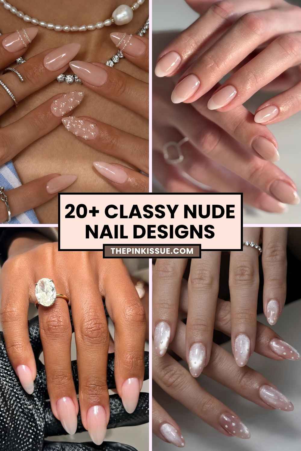 Nude nail ideas Pinterest