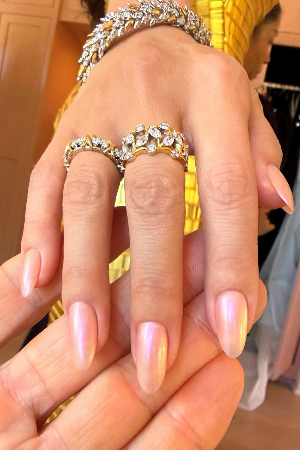 Selena Gomez Emmys 2026 nails by Tom Bachik